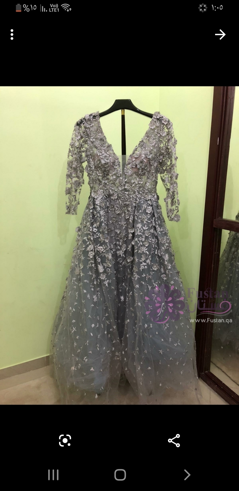 فستان سهرة للاميرات