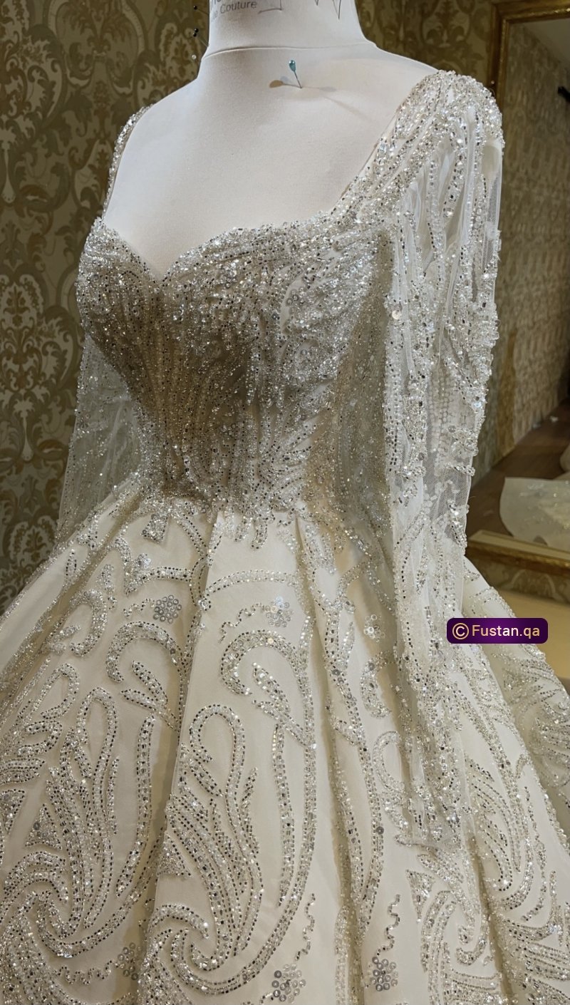 فستان زفاف لبسة واحدة
