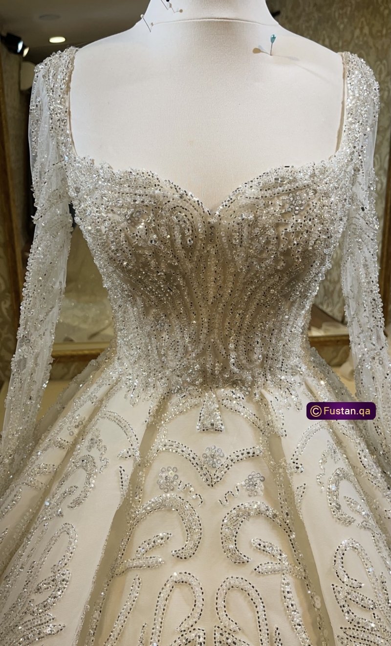 فستان زفاف لبسة واحدة