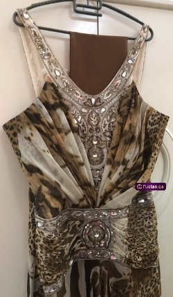 فستان حفلات لبسة واحدة