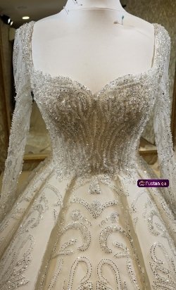 فستان زفاف لبسة واحدة