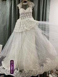 فستان زفاف لبسة واحدة